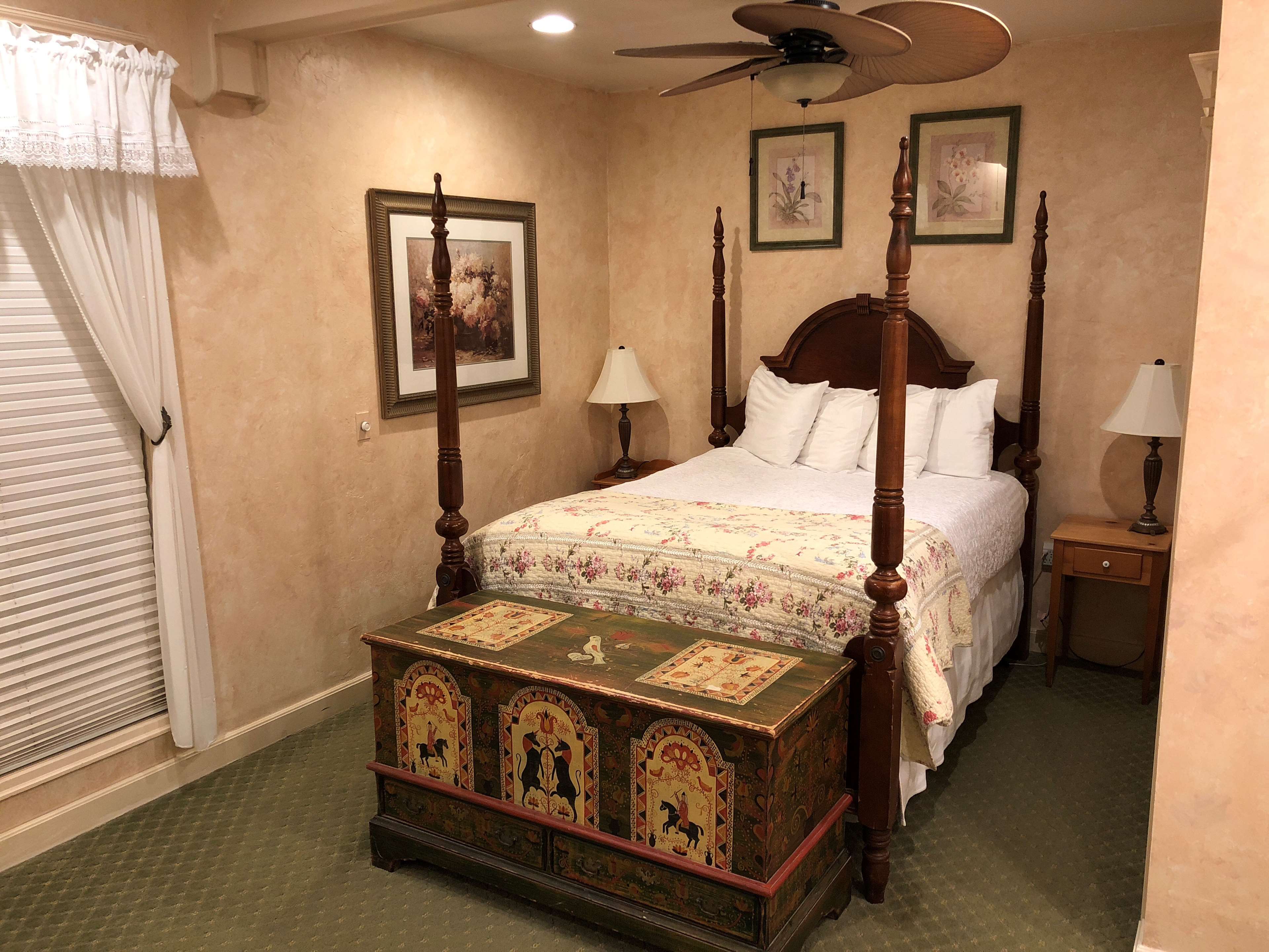 Make yourself at home in our queen guest room.