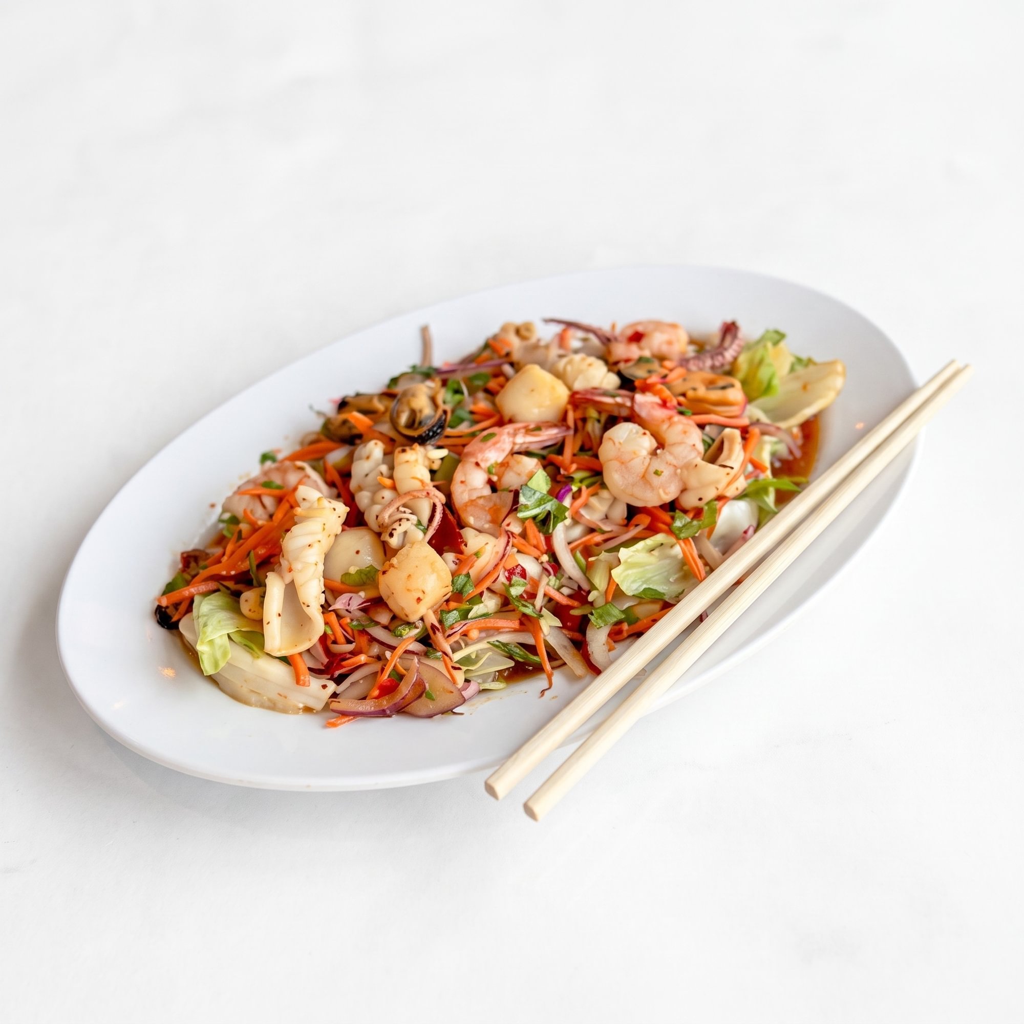 Thai Seafood Salad - ยำทะเล