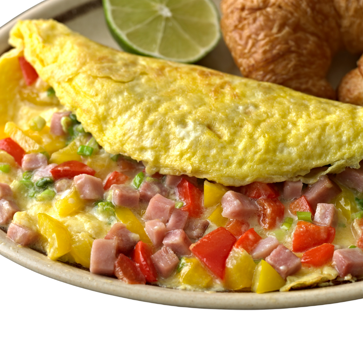 3 Egg Ham Omelete