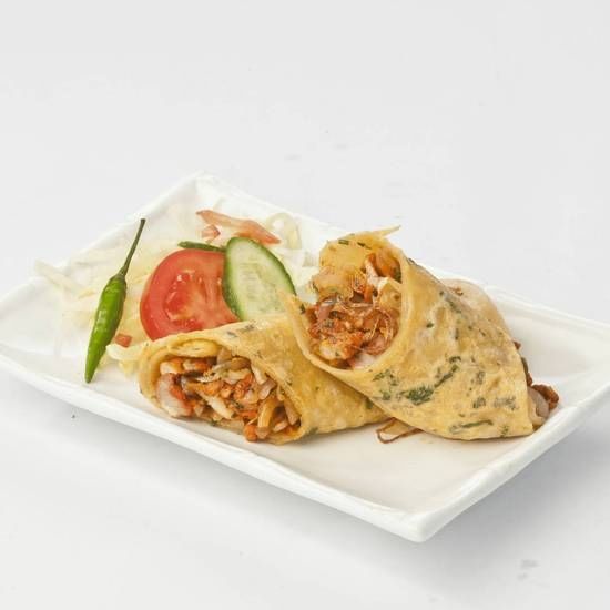Single Chicken Kati Roll