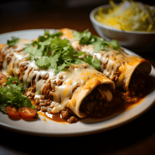New Mexico Enchiladas Platter