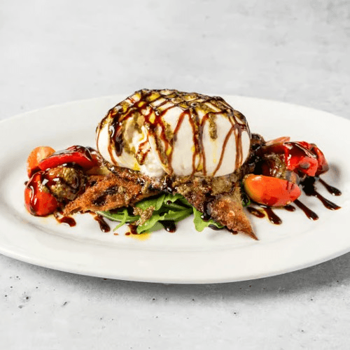 Burrata & Eggplant Neapolitan