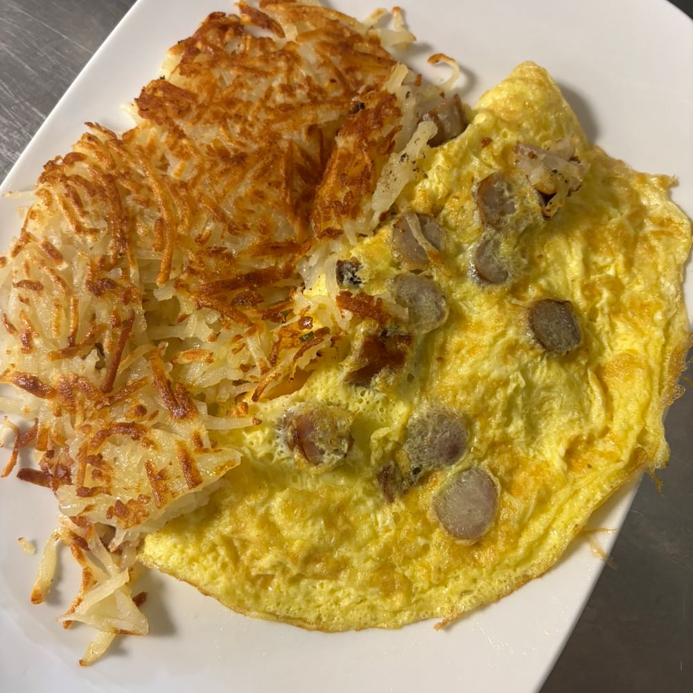 Ham or Bacon or Sausage & Cheese Omelette