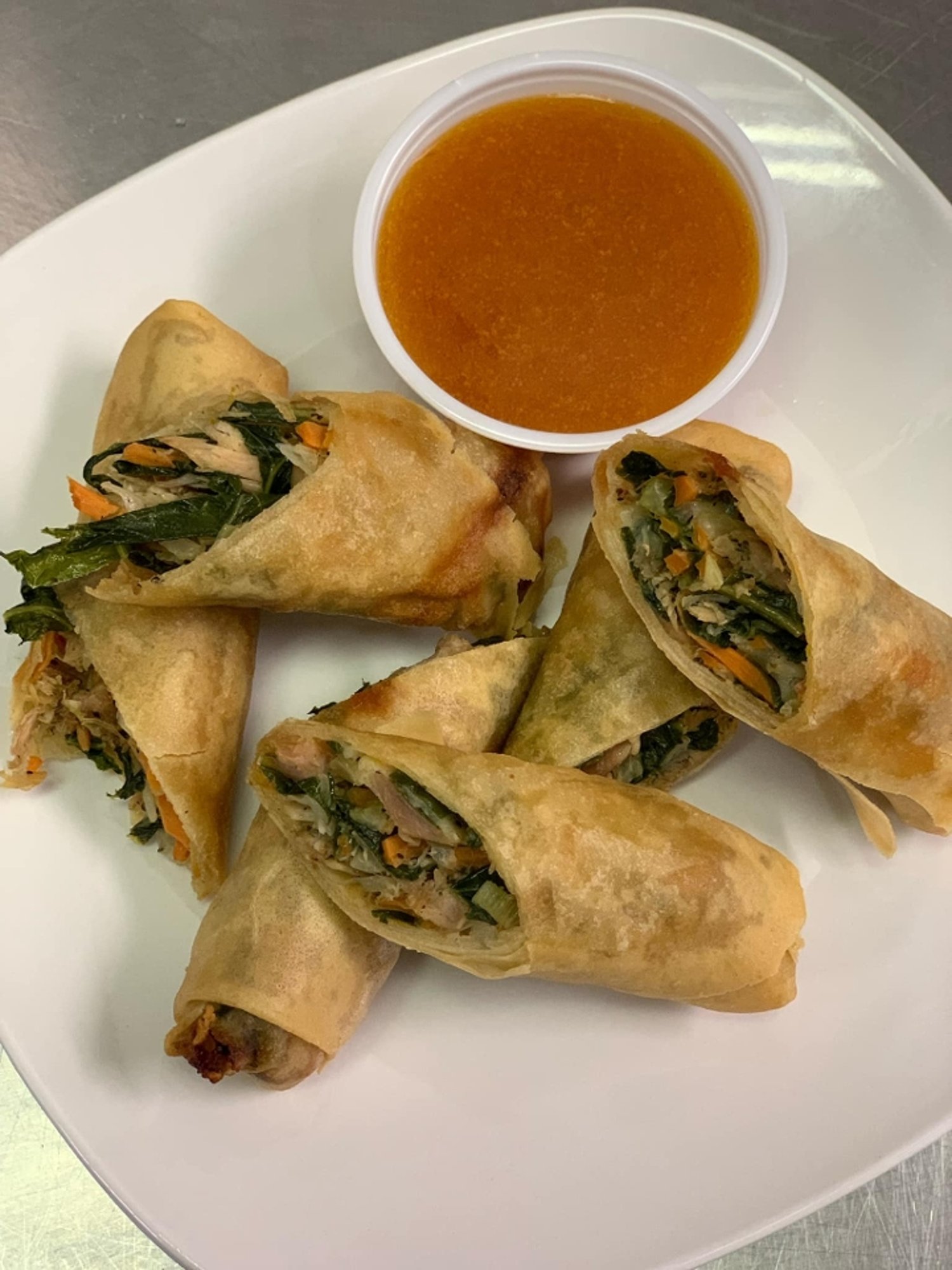 Spring Roll (Collard Greens Roll) - 3