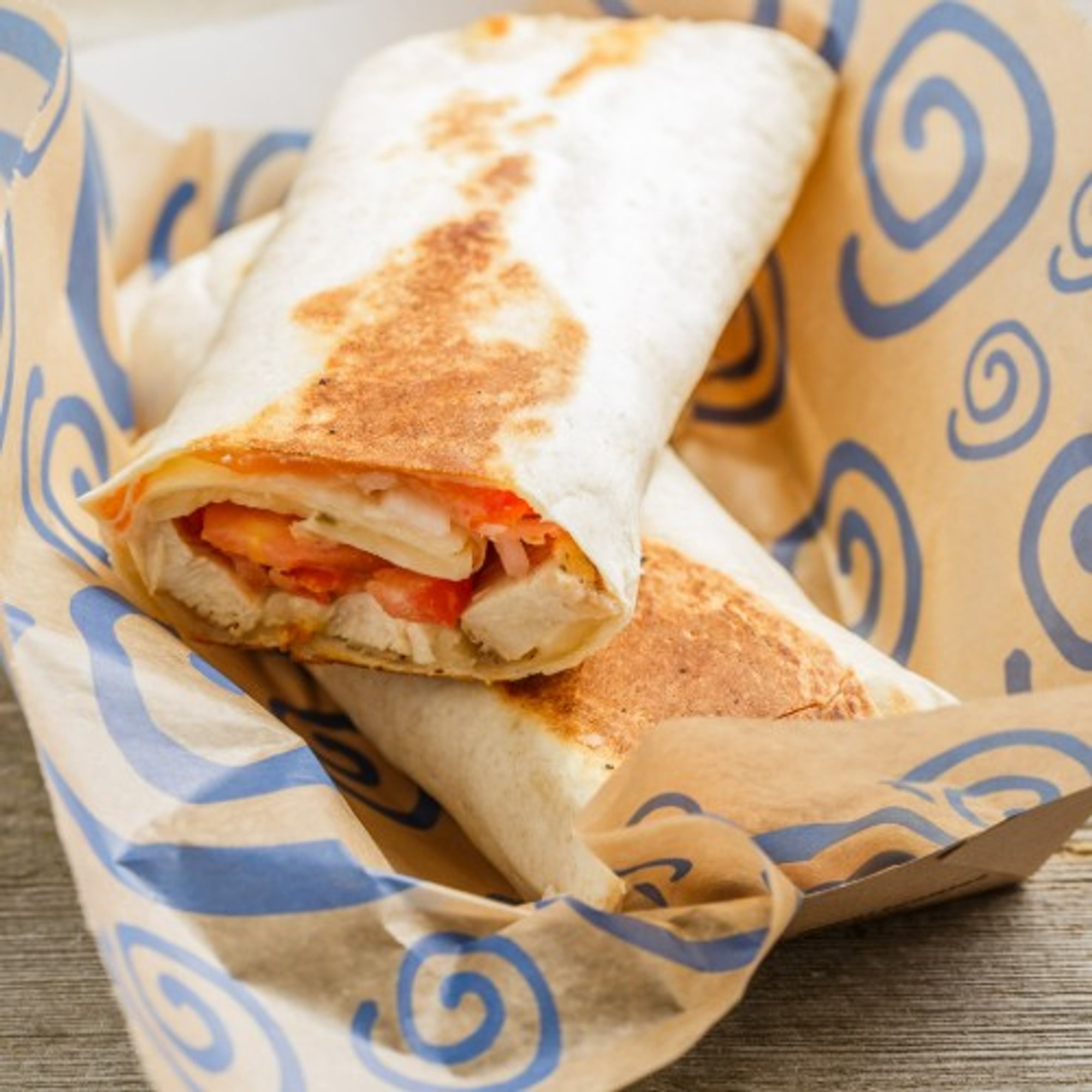 Santa Fe Chicken Hot Pressed Sandwich Wrap