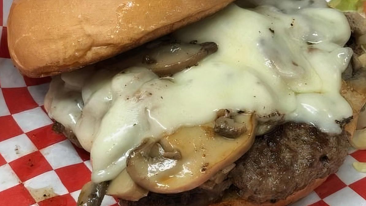 Mushroom Swiss Burger