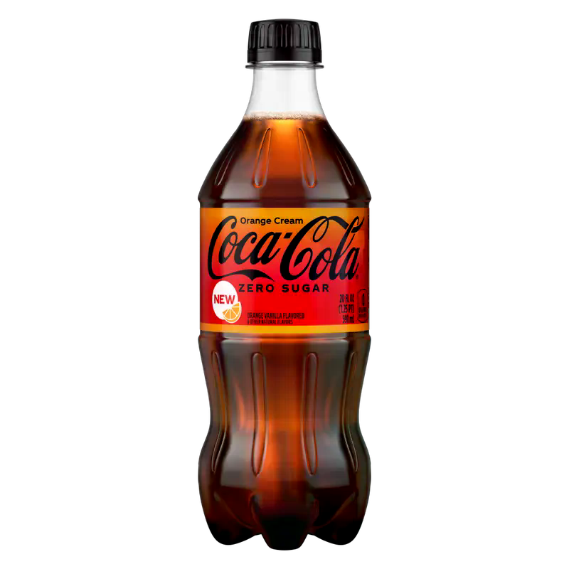Coca-Cola Zero Sugar Orange Cream 20oz