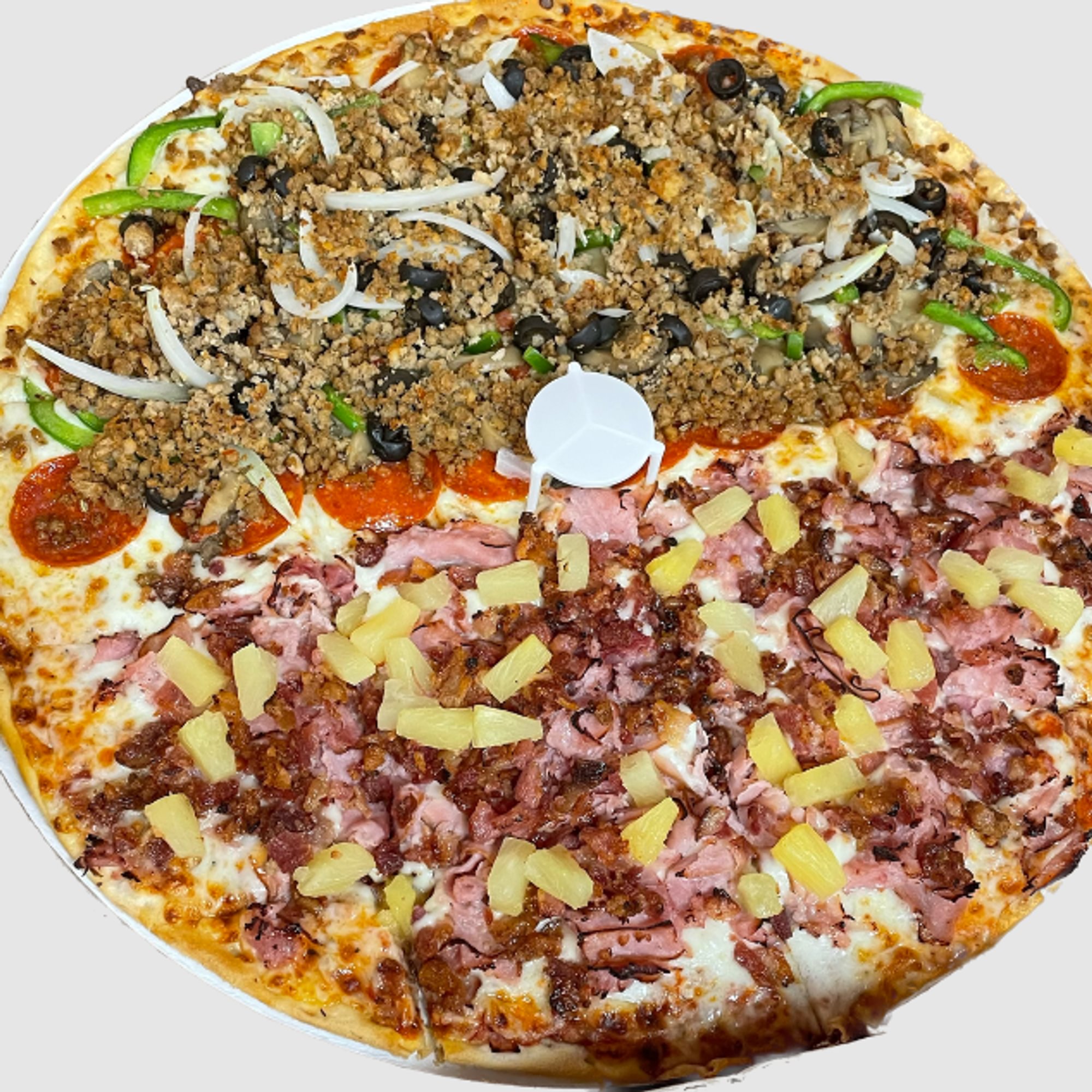 Half and Half Pizza (14")