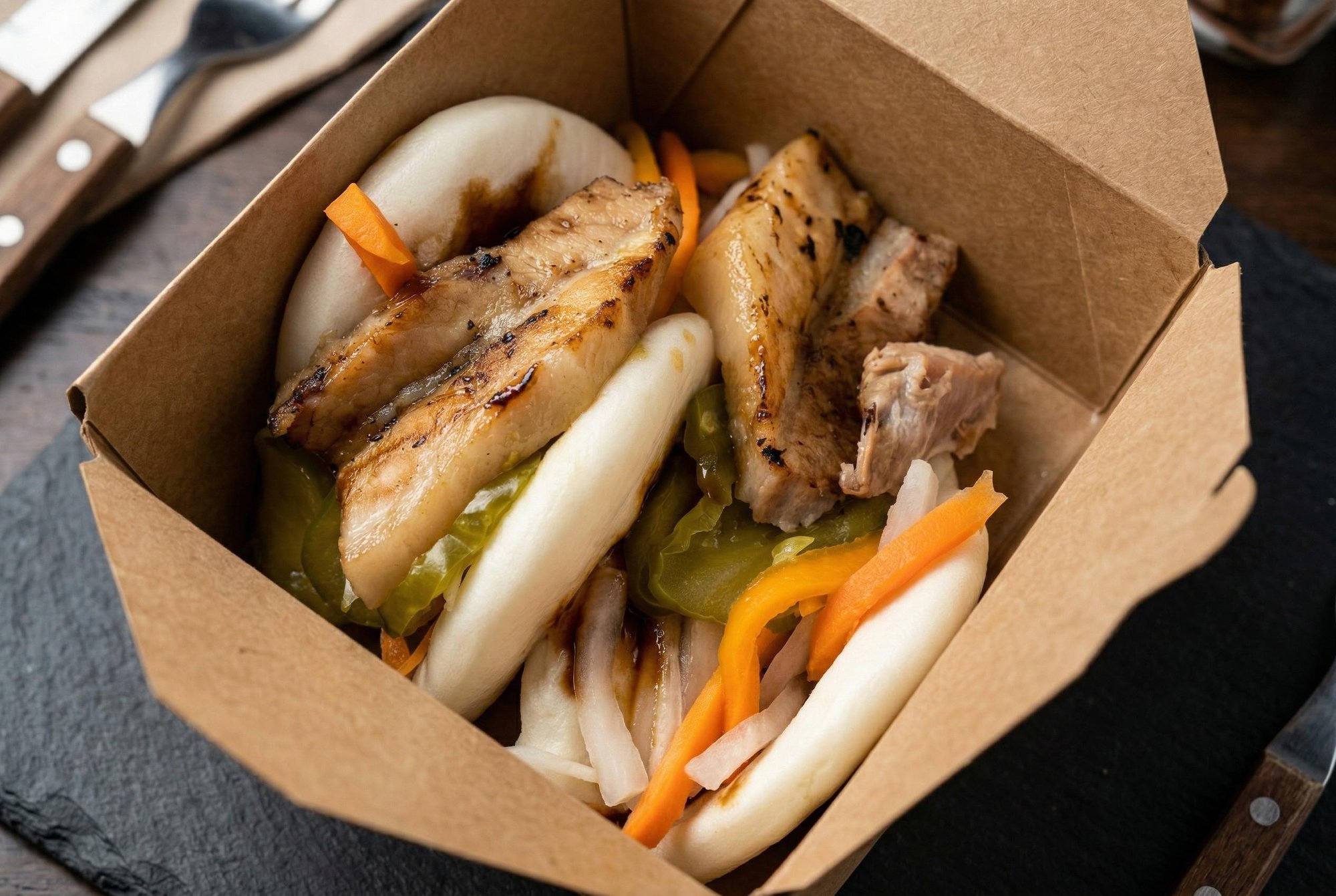 Chashu Pork Bao Buns