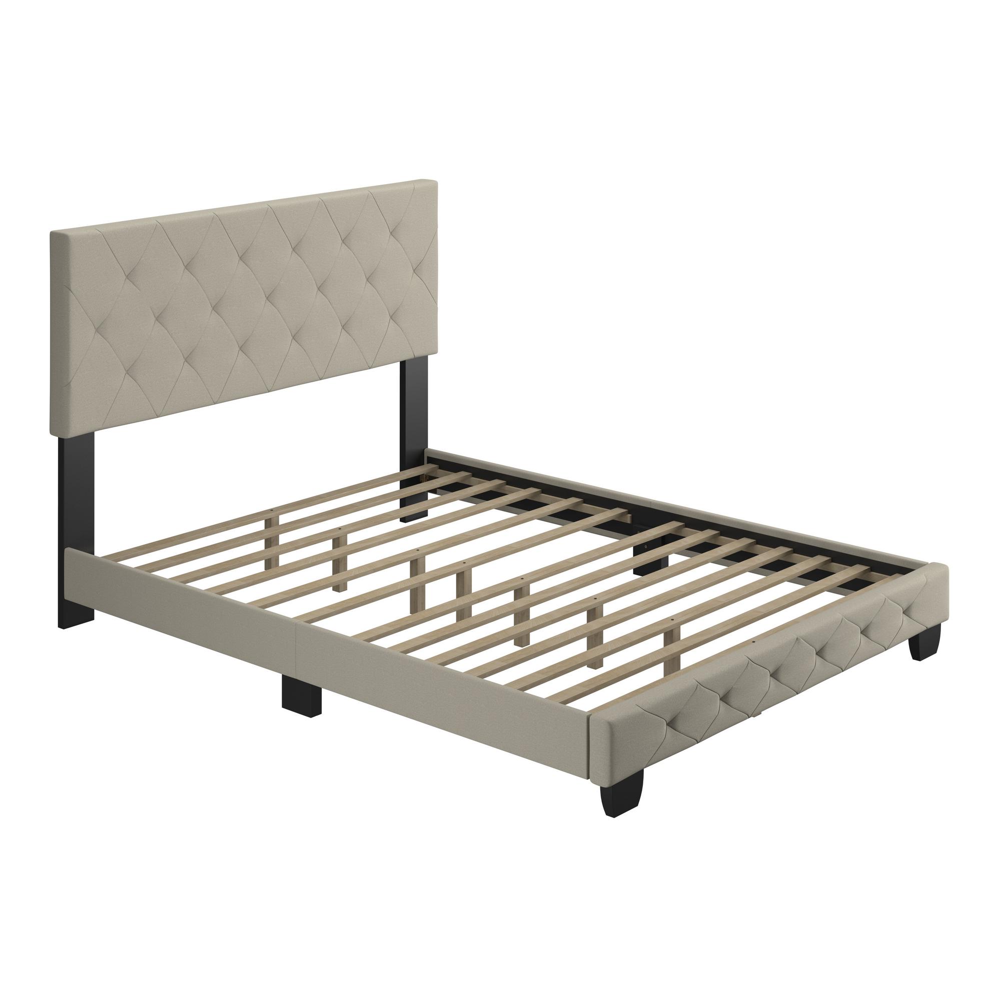 Caldwell King Platform Bed - Egg