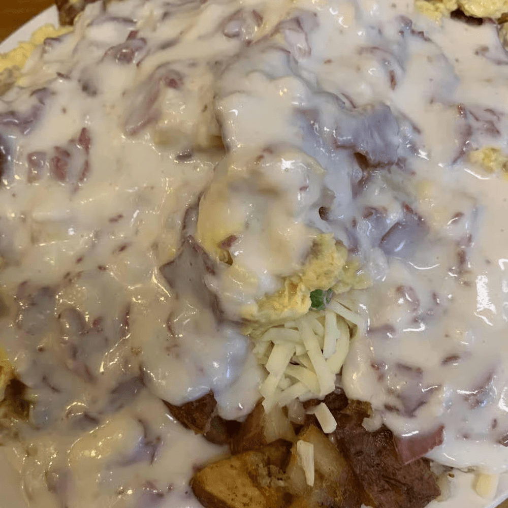 Messy Scrambler Plate
