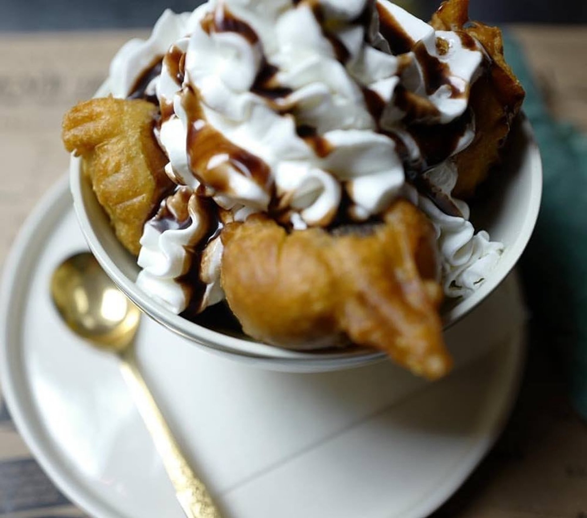 Deep Fried Oreo Sundae