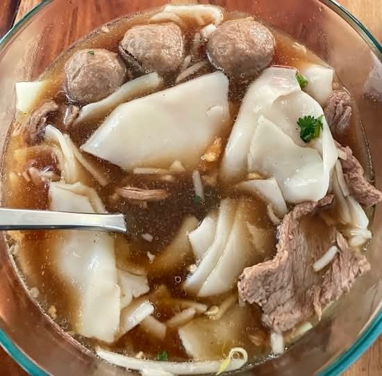 Meatball Noodle Soup