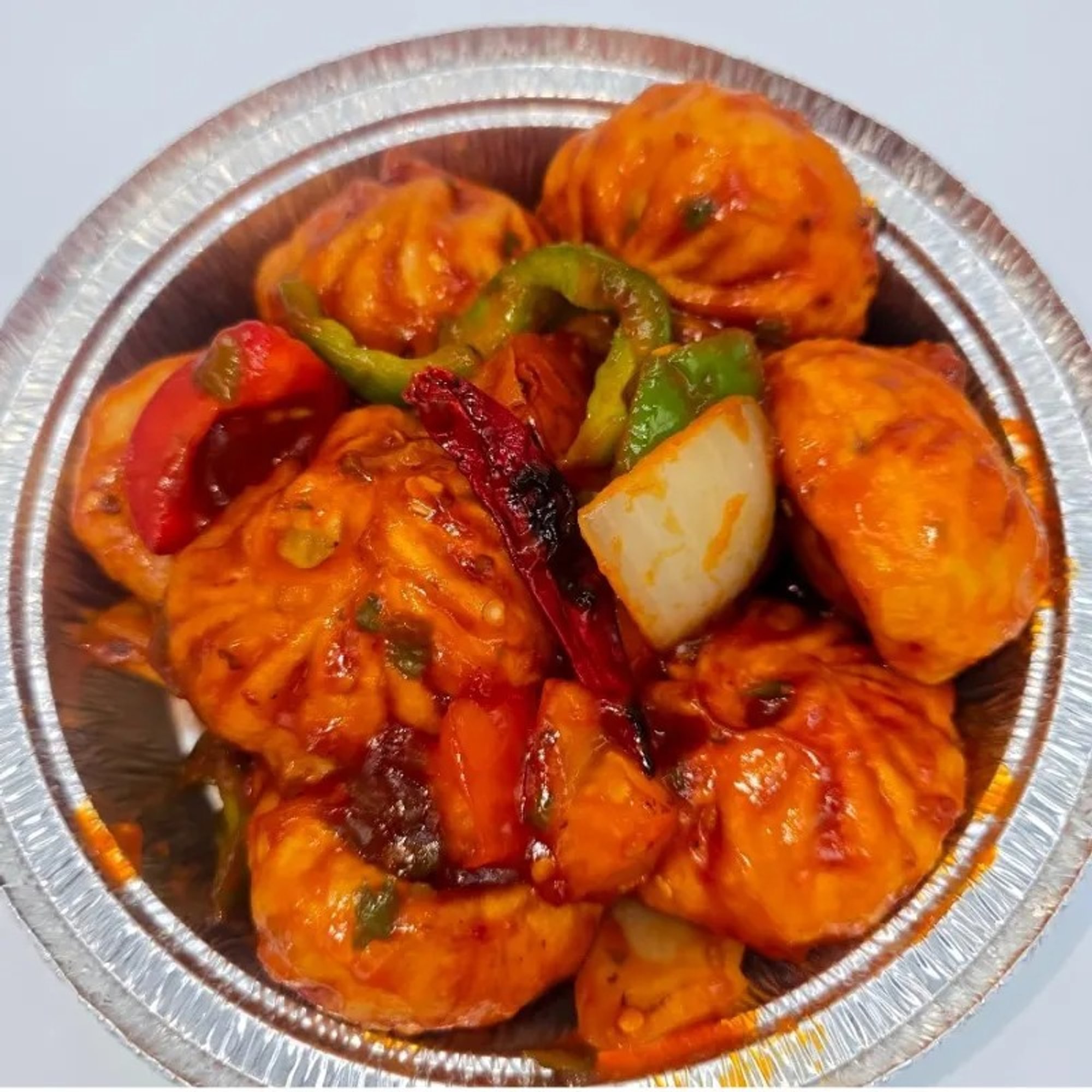 Chicken Momo Chili