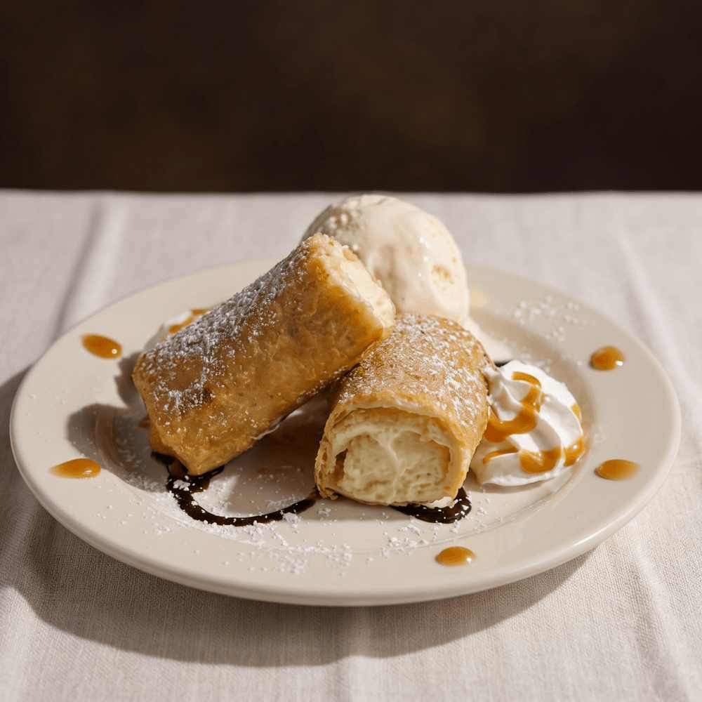 Fried Cheesecake Burrito
