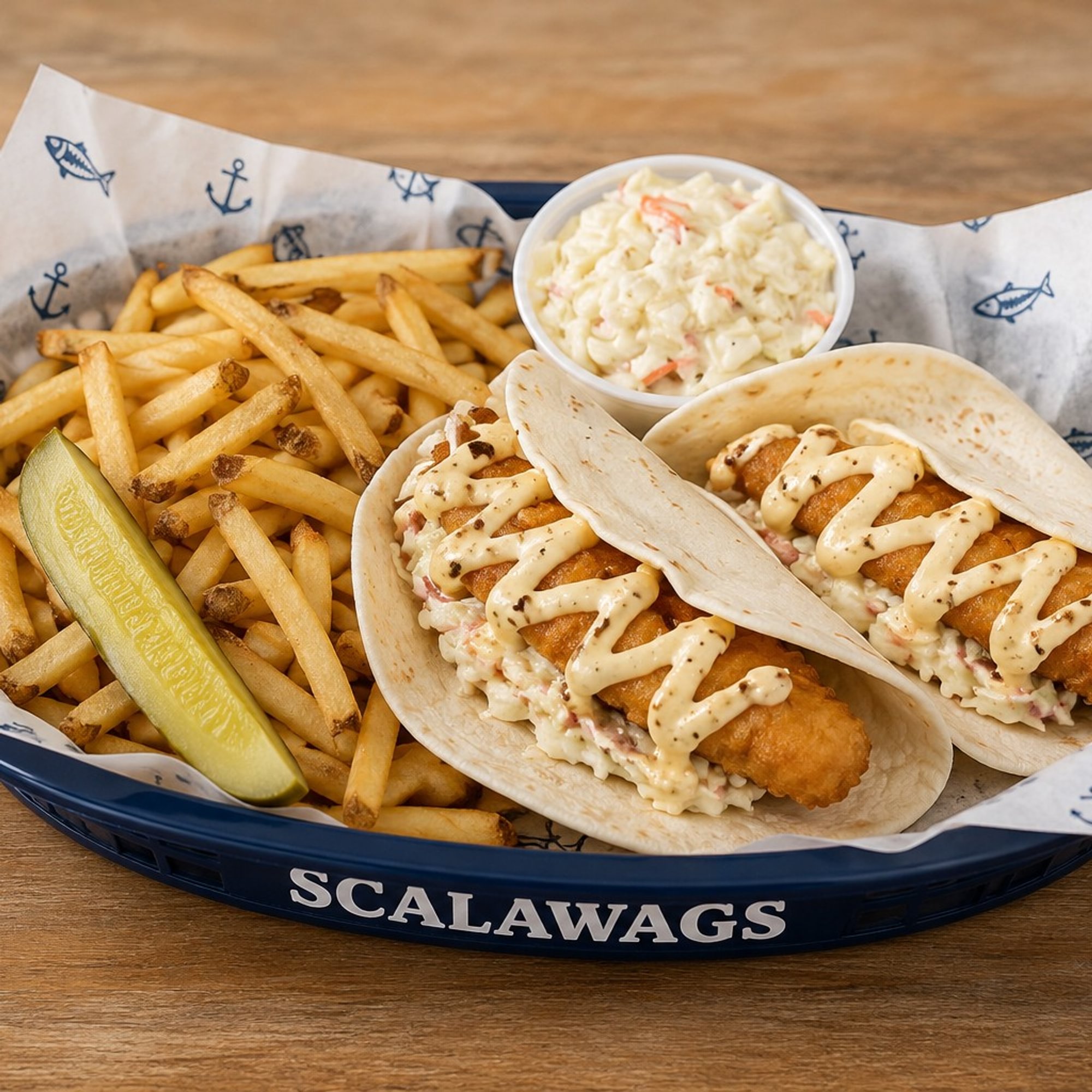 Chicken Taco Basket