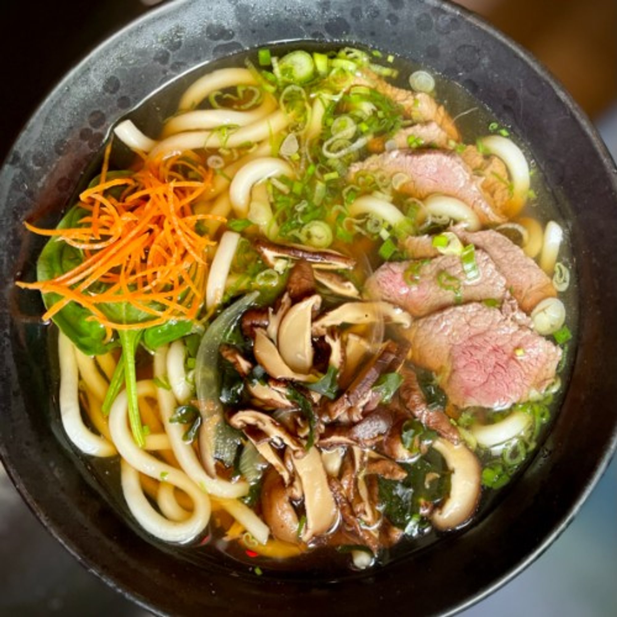 Beef Udon Noodle Soup