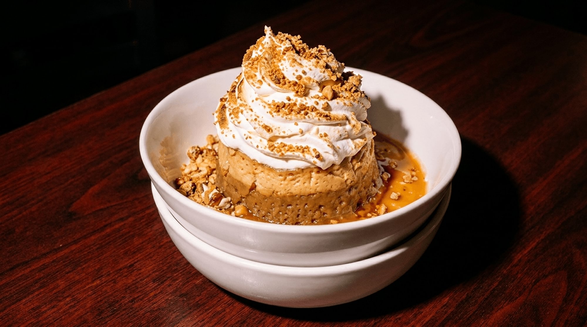 Papa’s Pistachio Flan