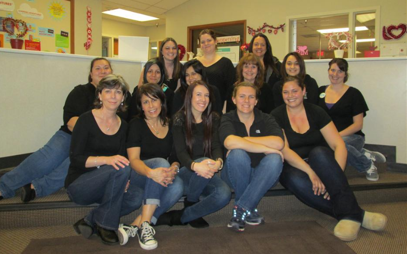 The Lexington Hills KinderCare staff at a Professional Development Day 2014.