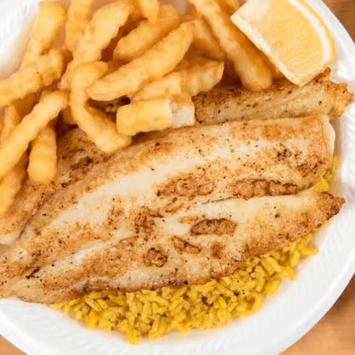 Cat Fish Combo ( Grilled or Fried )