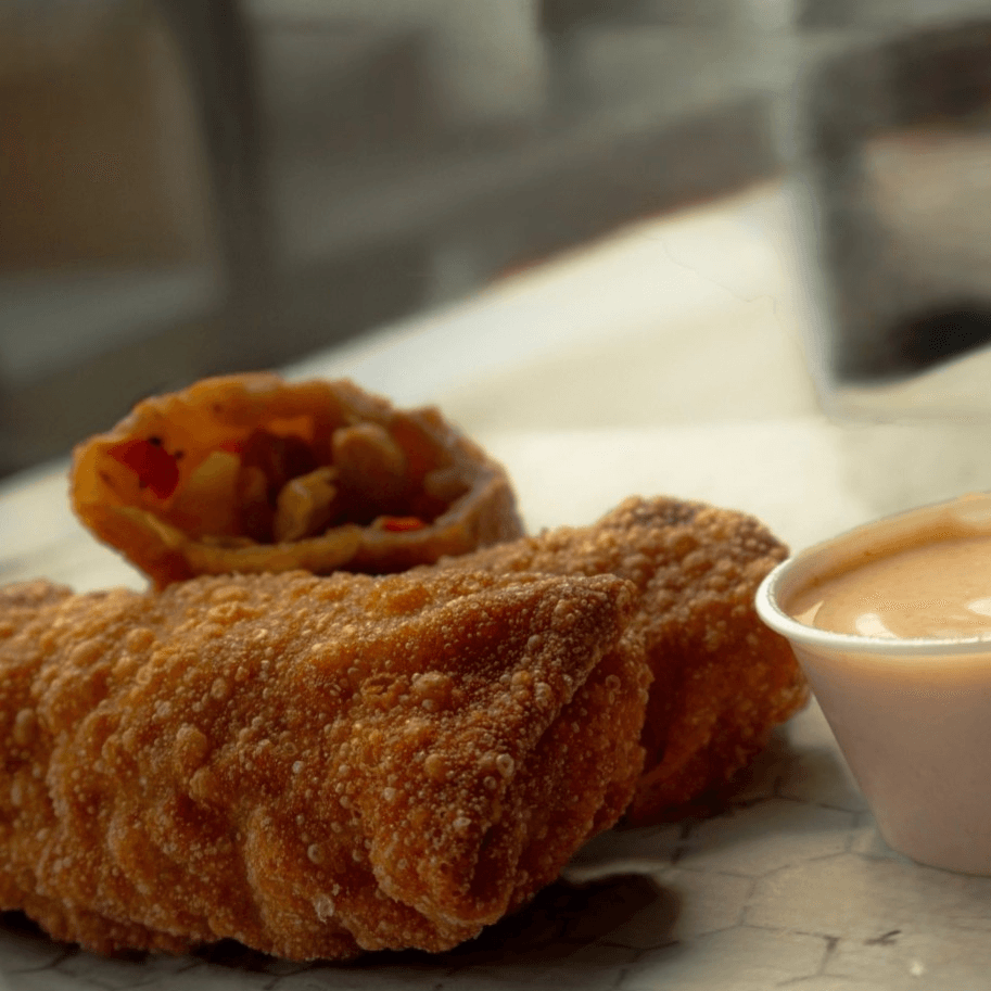 Two (2) Teriyaki Chicken Egg Rolls