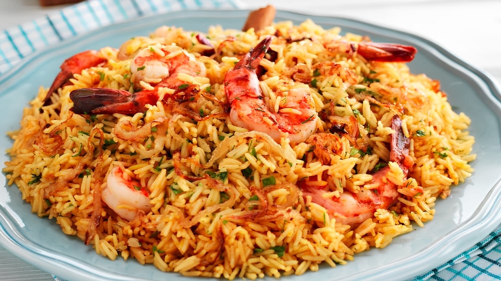 Shrimp Biriyani