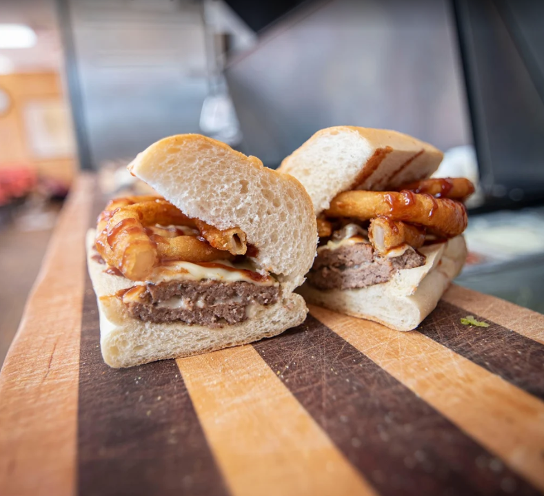 BBQ burger sub roll