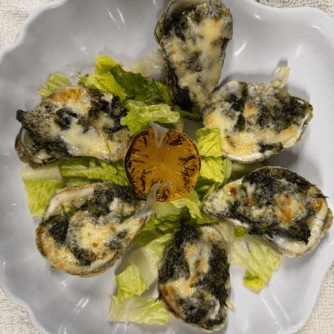 Oysters Rockefeller