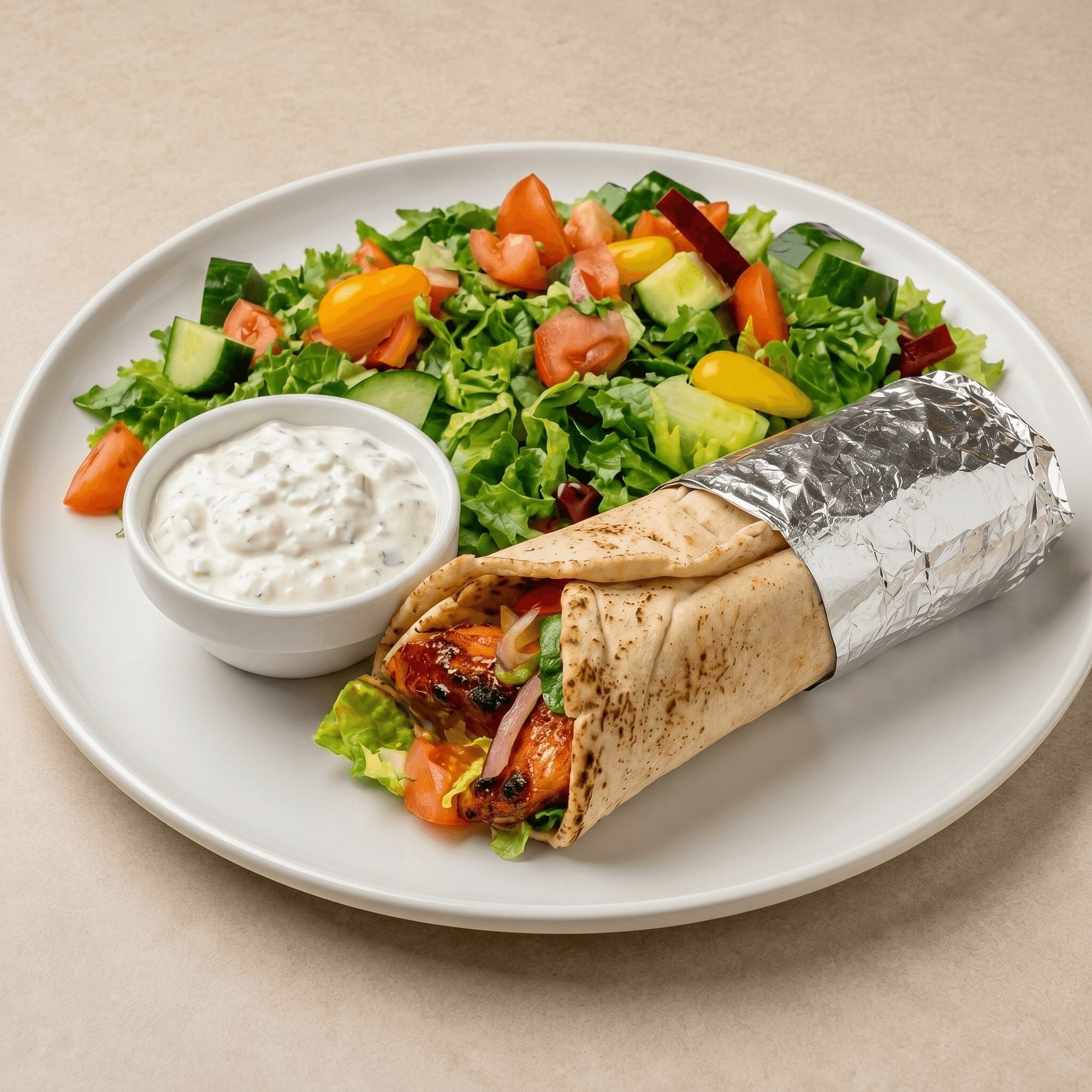 17. Chicken Kabob Wrap