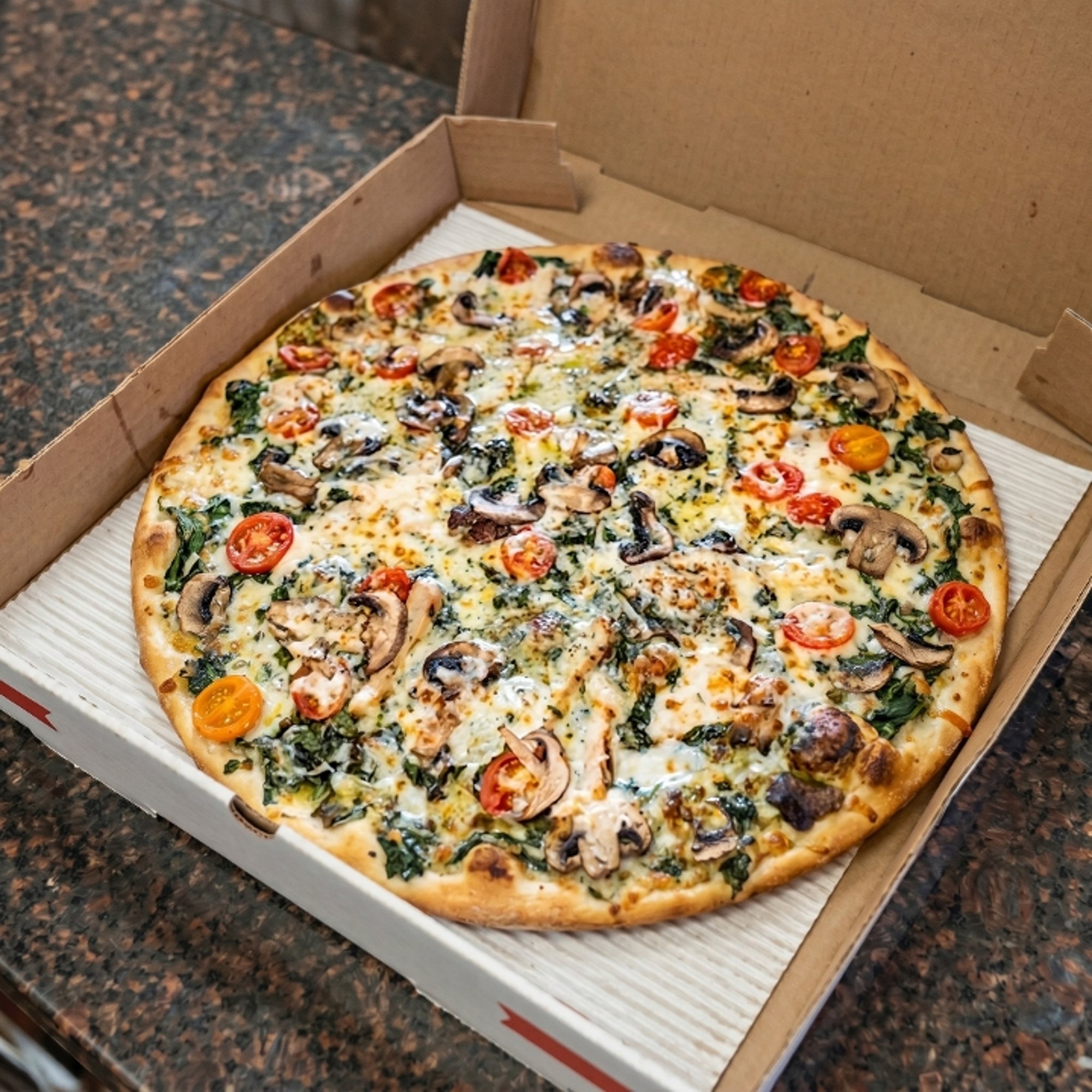 Pesto Chicken Pizza 10"