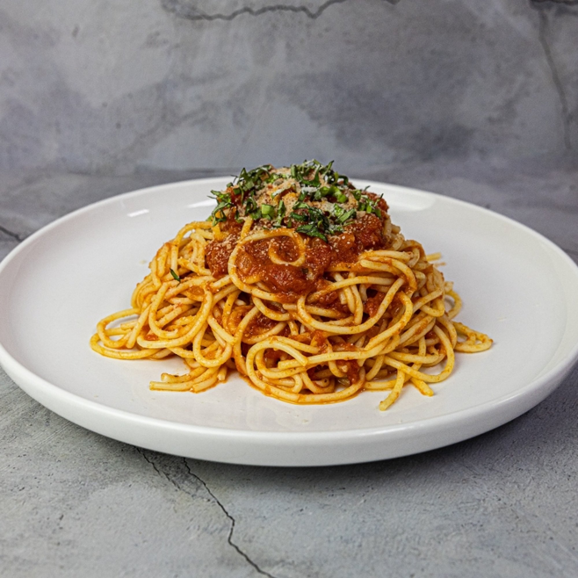 Spaghetti w/ Marinara
