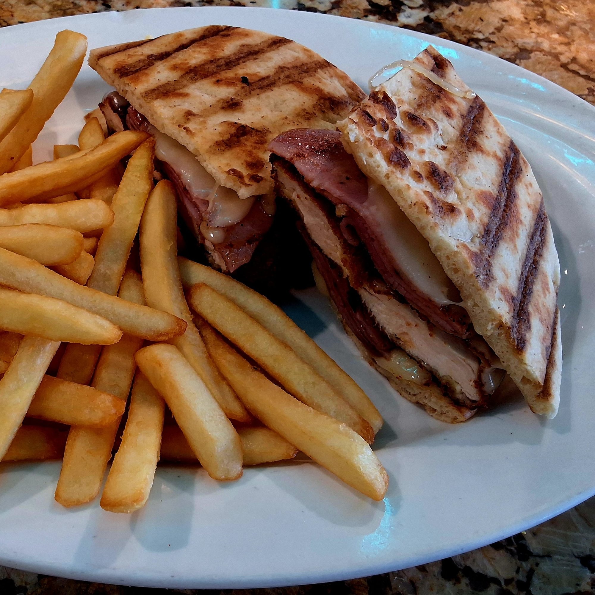 Chicken Cordon Bleu Panini