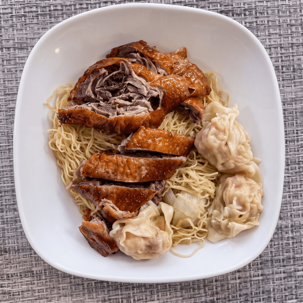 Roast Duck with Noodles in Soup / 燒鴨湯面