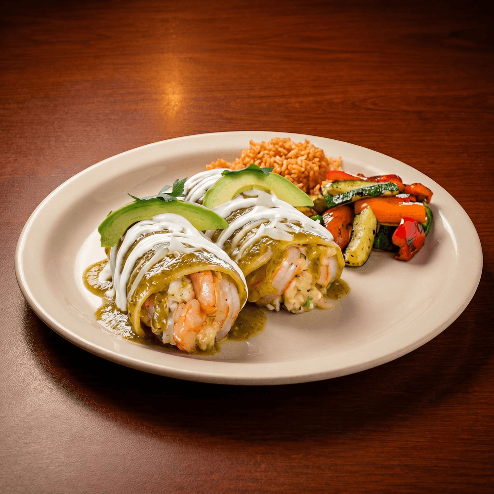 Shrimp Enchiladas
