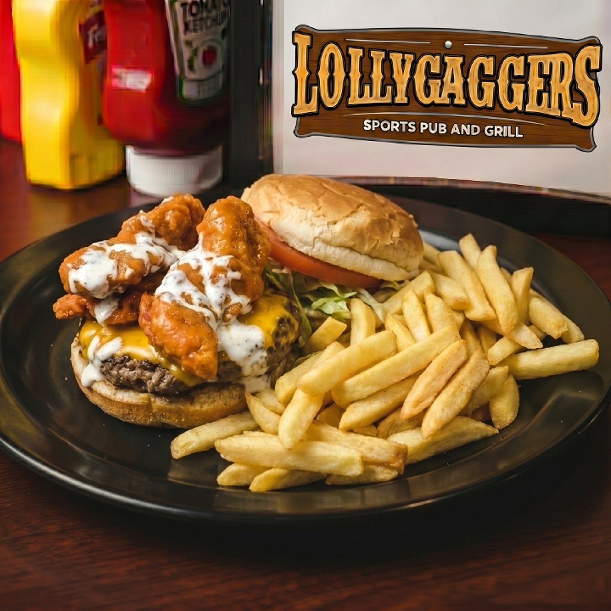 The Hungry Man Burger