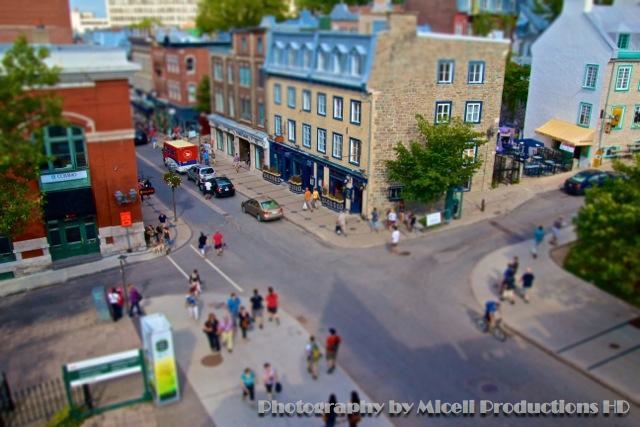 Quebec City.  Historic Old Quebec. Photo copyright Miceli Productions. http://MiceliProductions.com