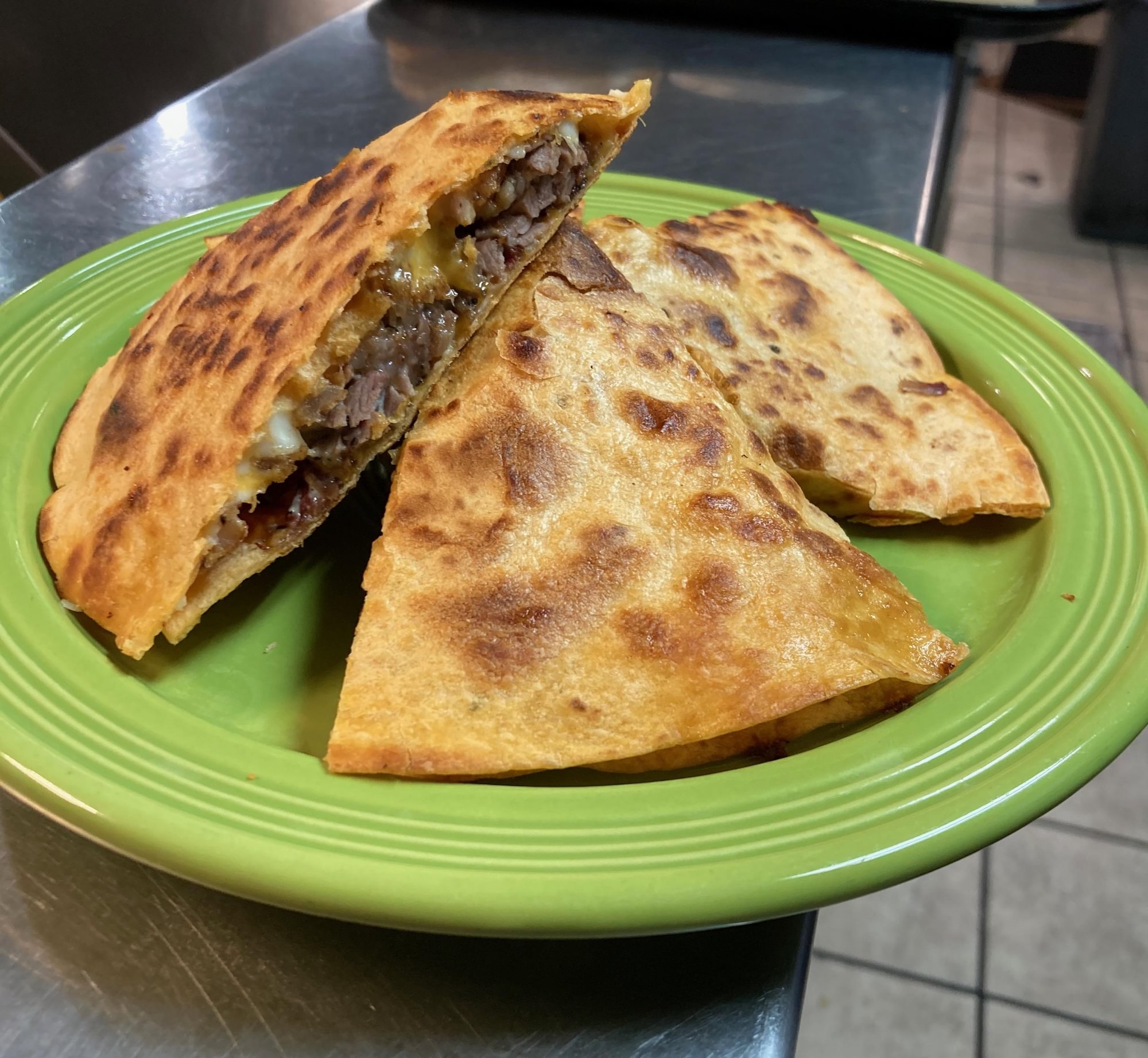 Brisket Quesadilla