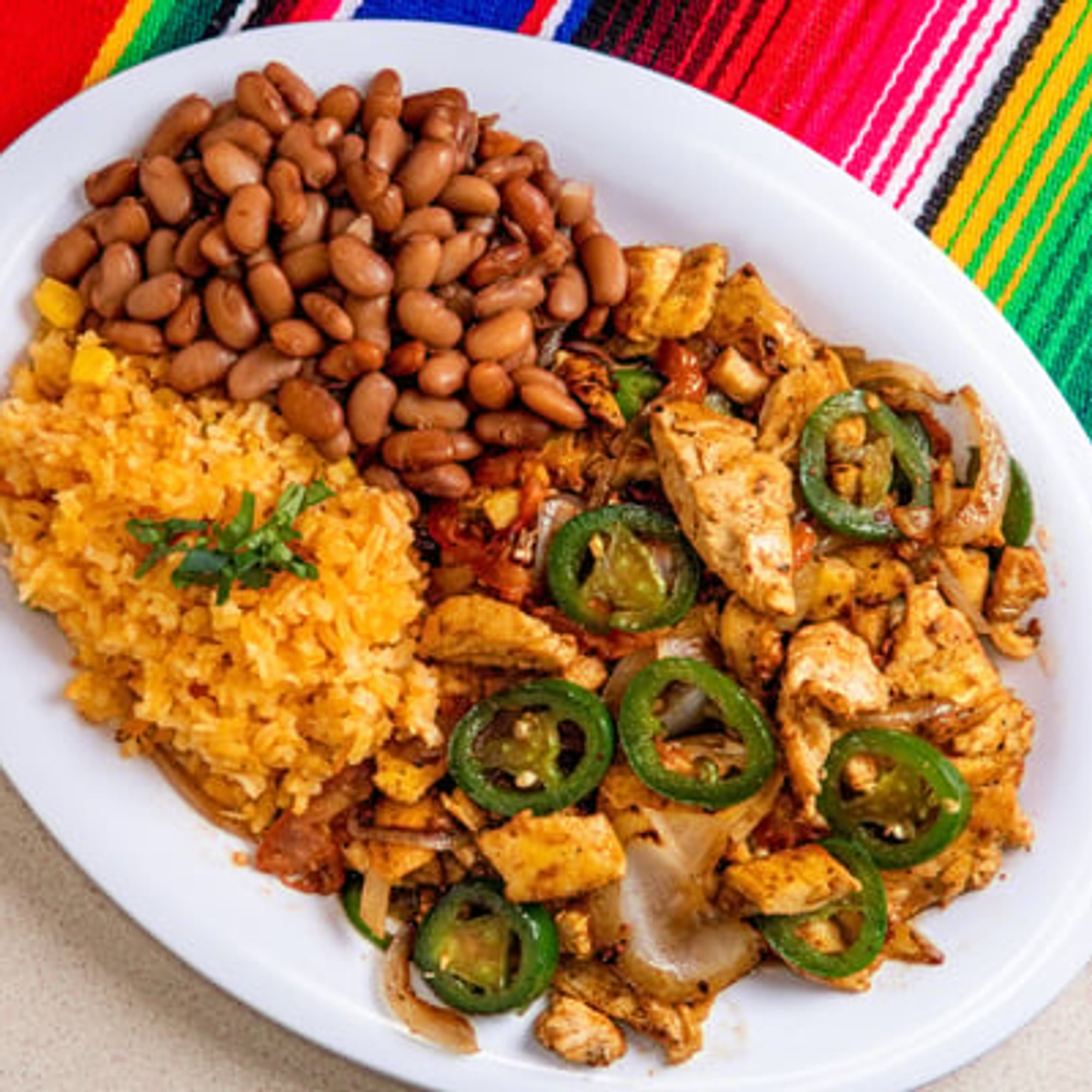 Pollo a La Mexicana