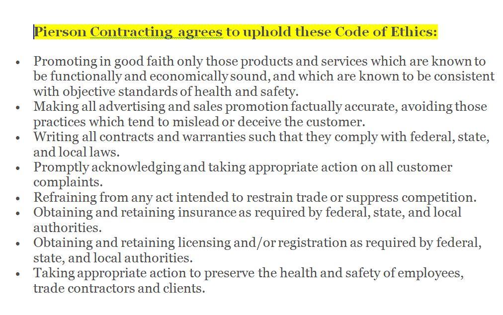 Pierson Contracting Logo