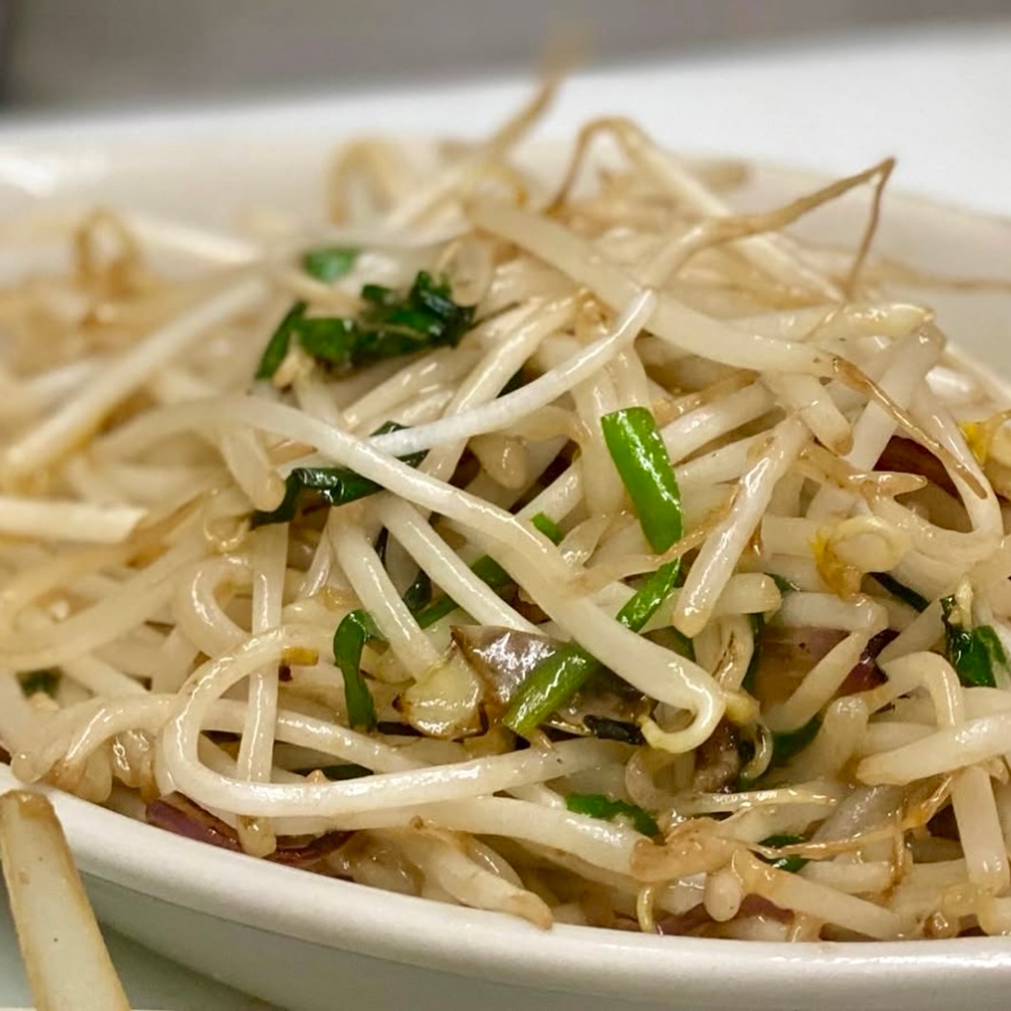 Beansprout/garlic - side