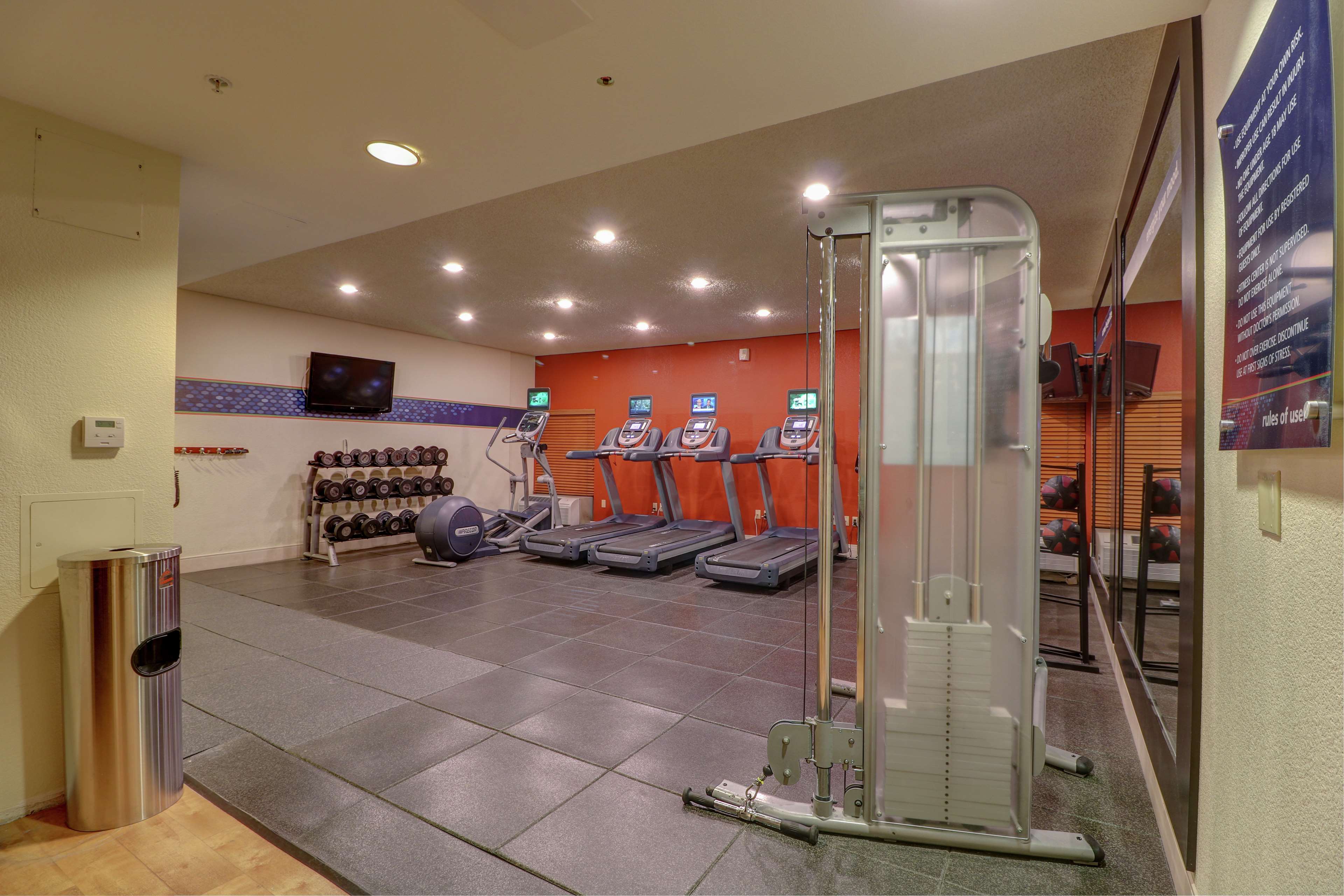 Health club  fitness center  gym