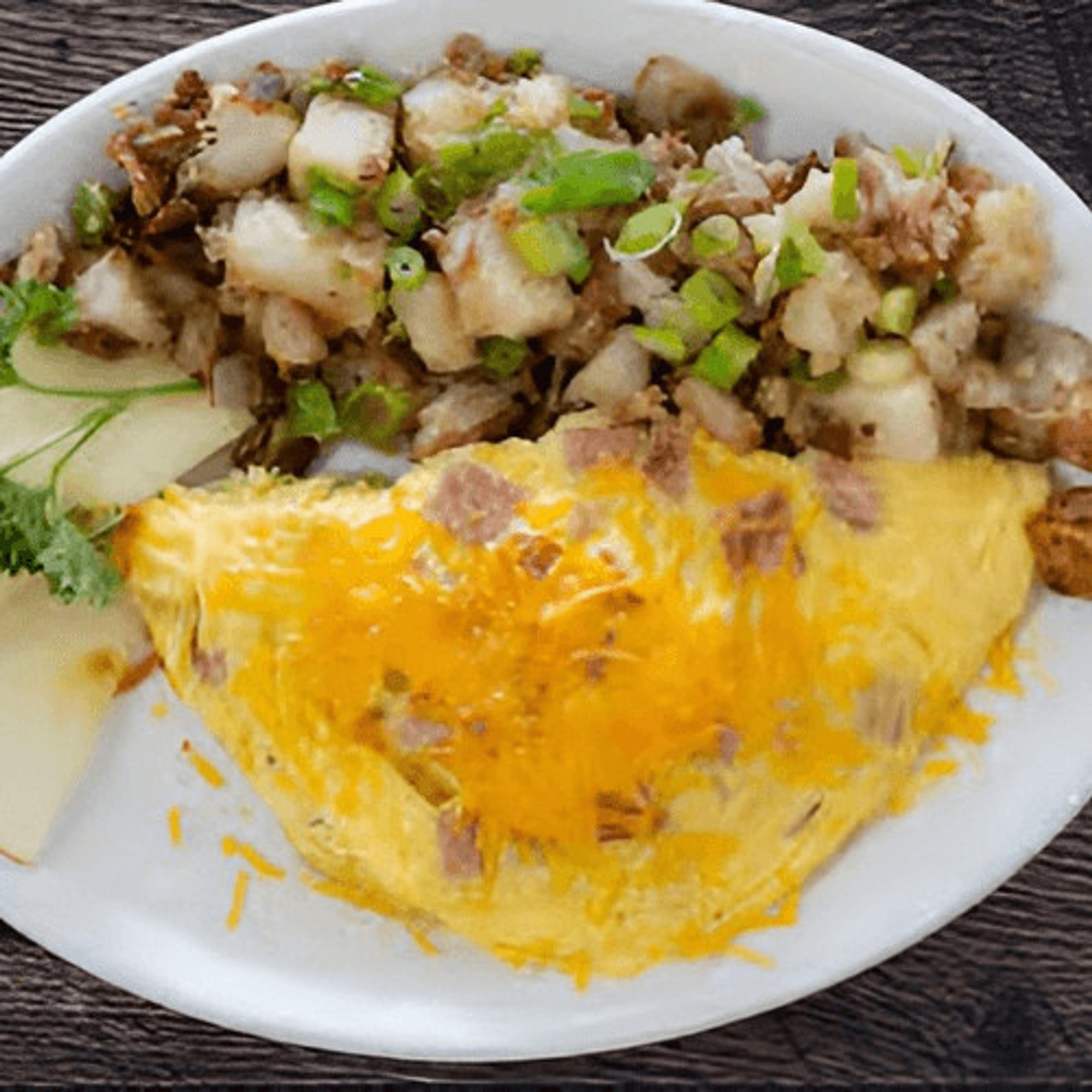 Lil Ham & Cheese Omelet