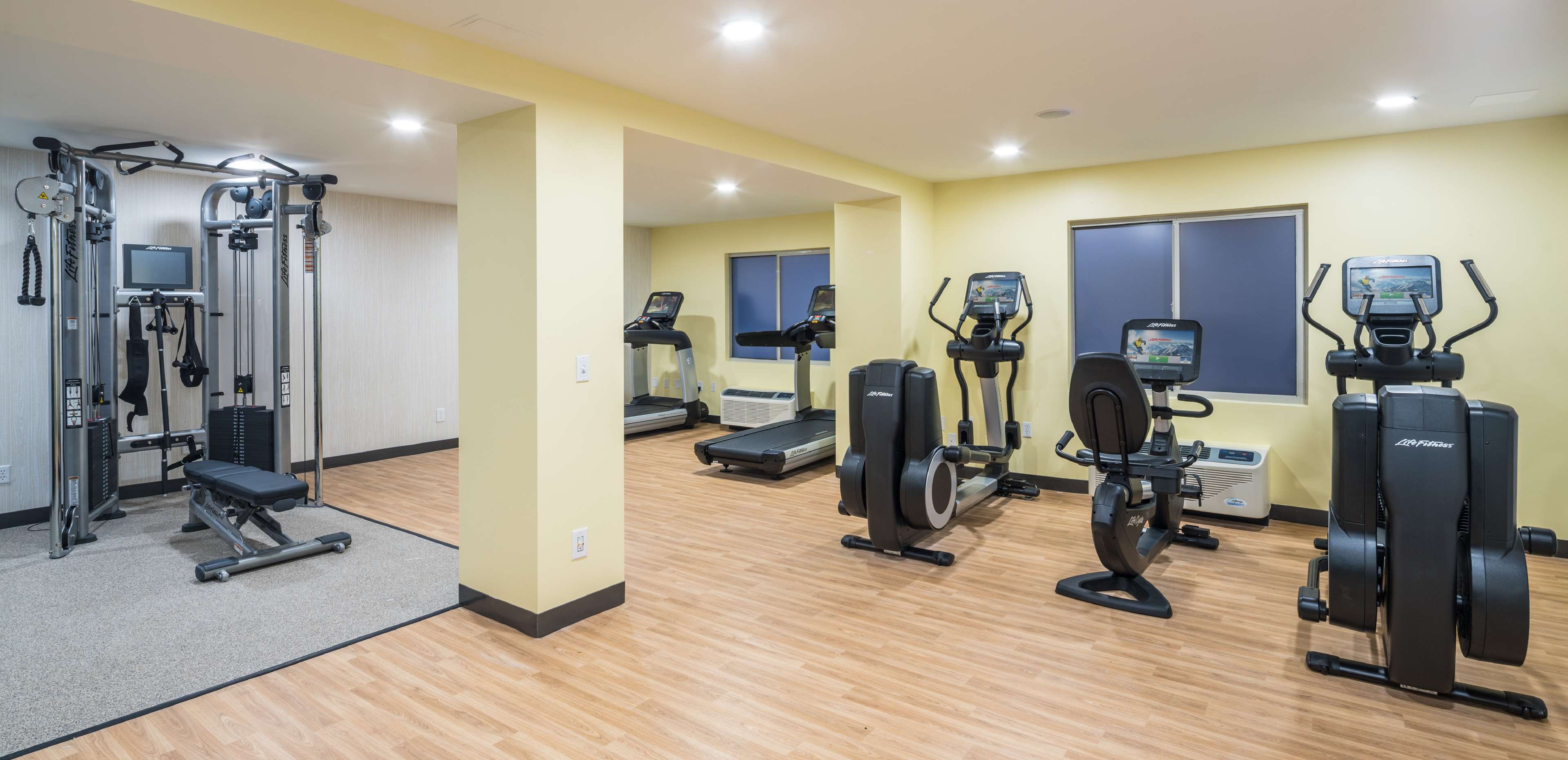 Health club  fitness center  gym