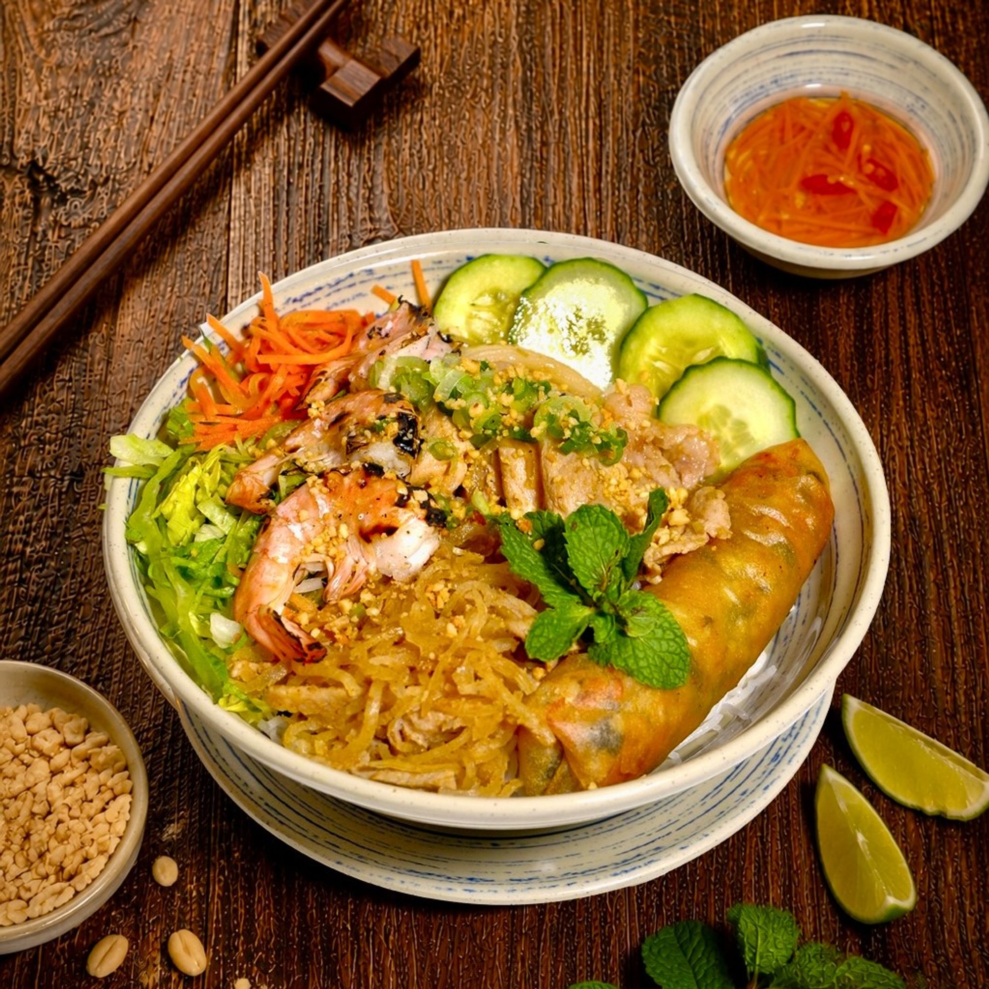 Combination Vermicelli Bowl / Bún Thập Cẩm