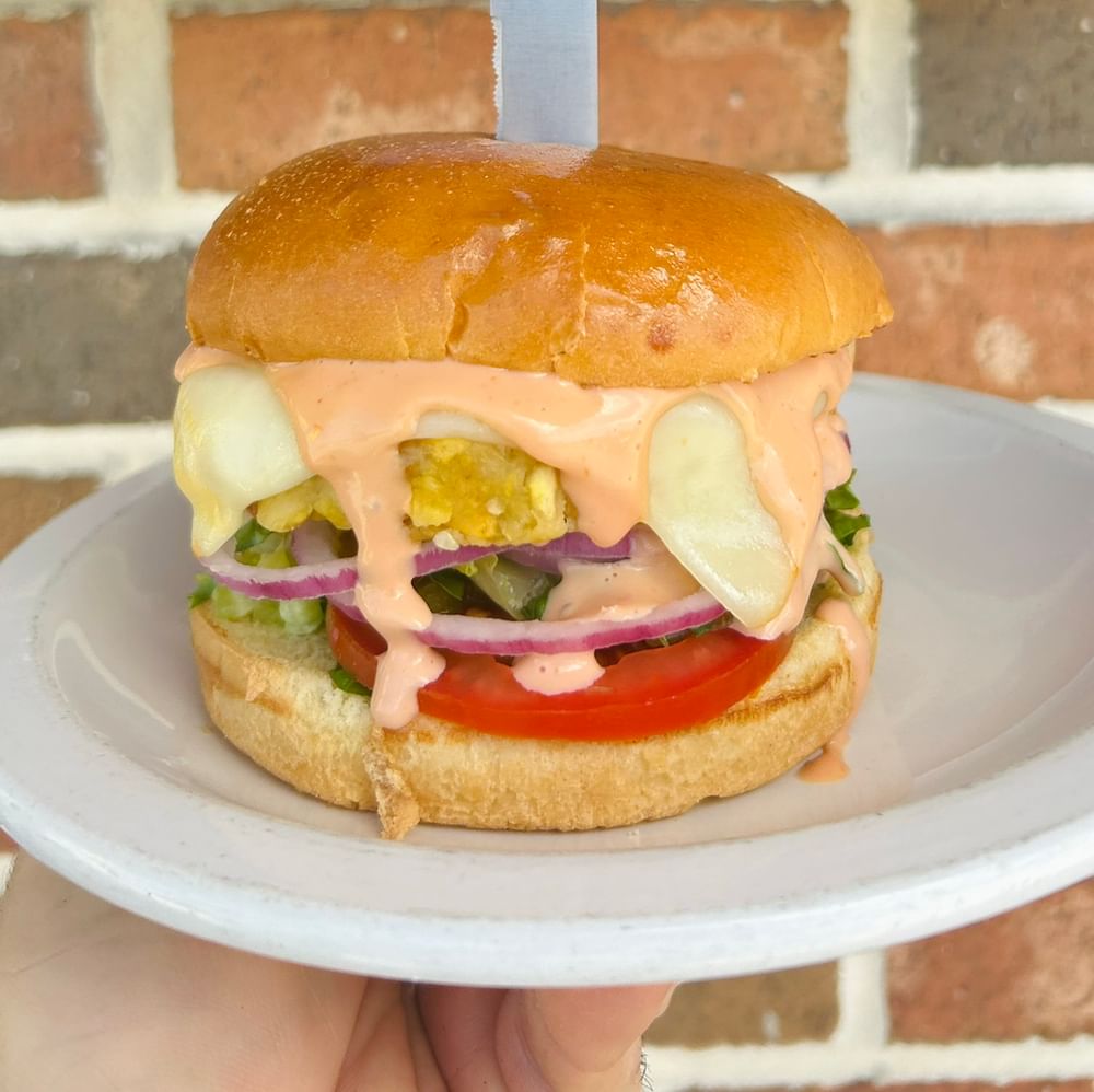Show me your green burger