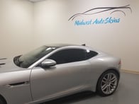 Jaguar F-Type Coupe R Series window tint and paint protection film Jaguar F-Type Coupe R Series window tint and paint protection film