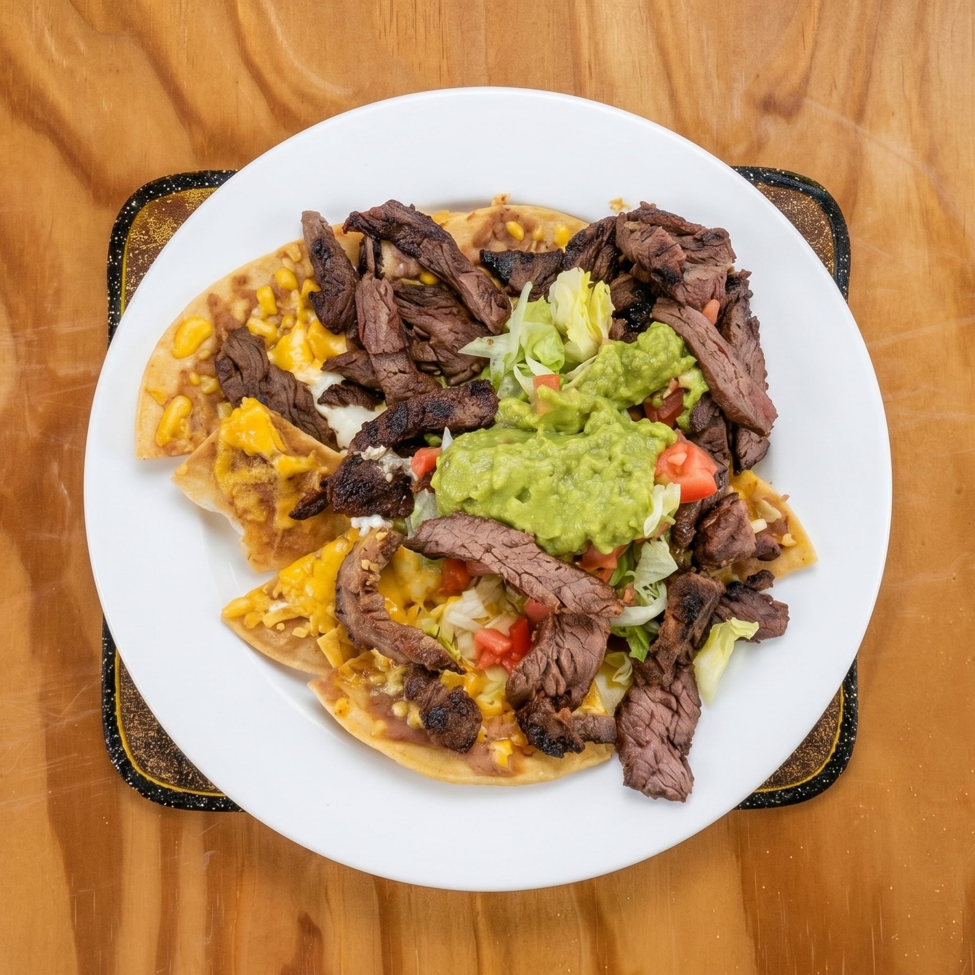 Beef or Chicken Fajita Nachos