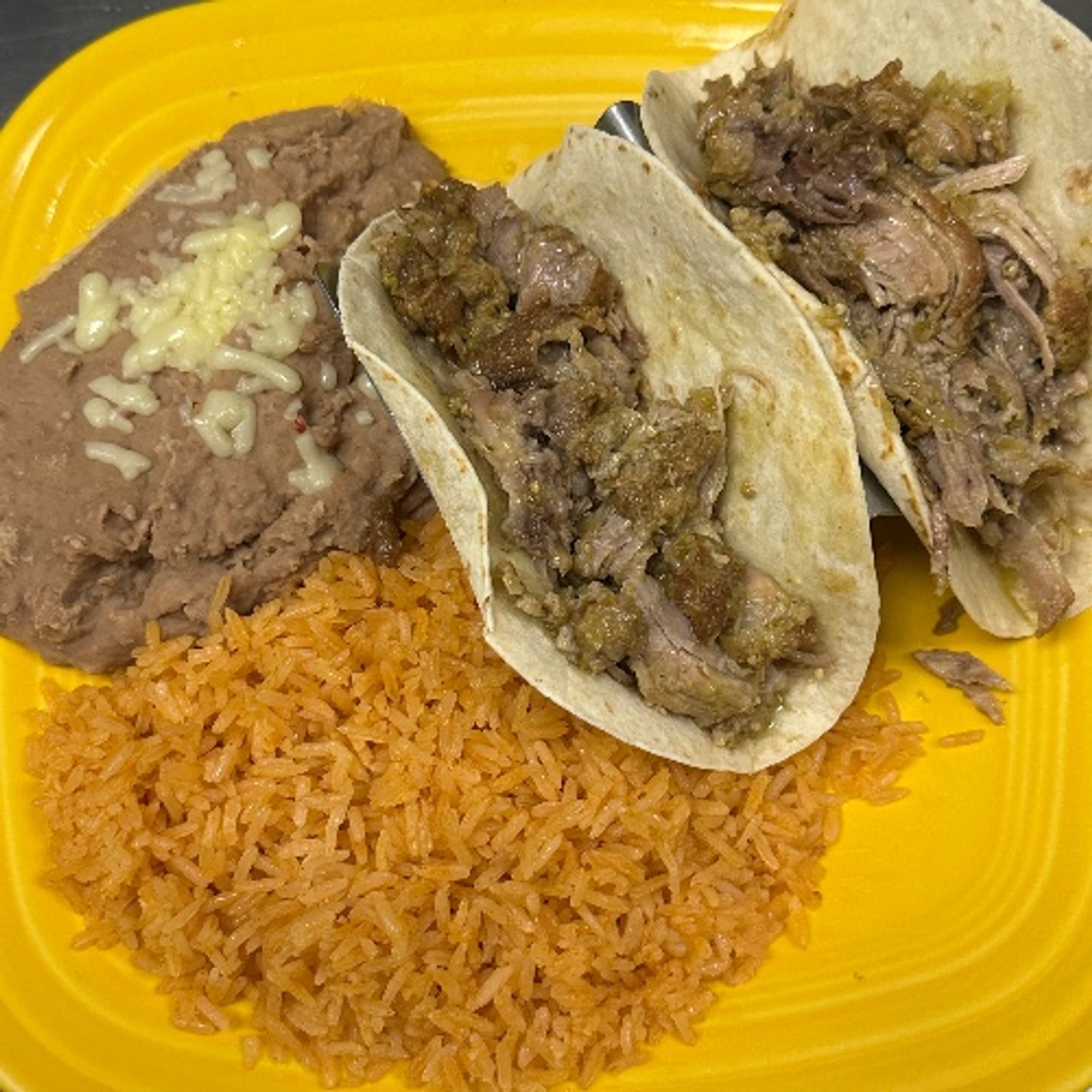 Tacos de Chile Verde (2)