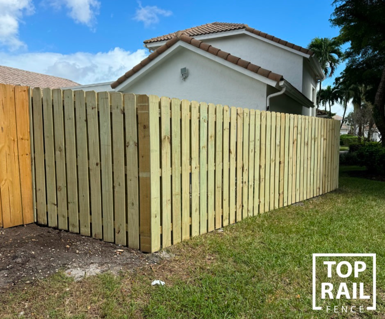 Top Rail Fence Pompano Beach Image