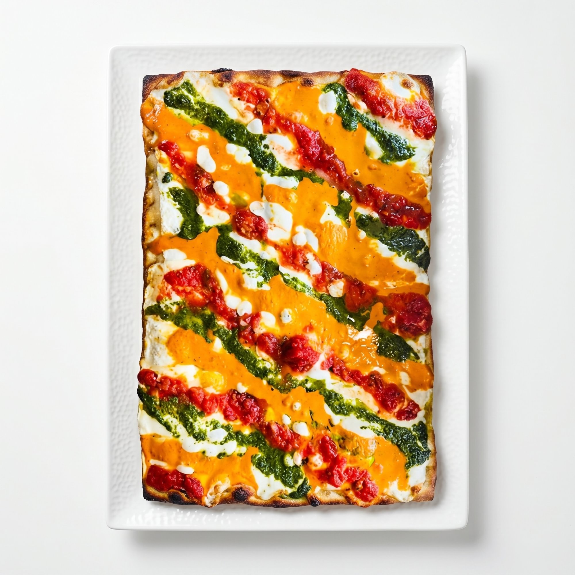 Pesto Grandma Pizza